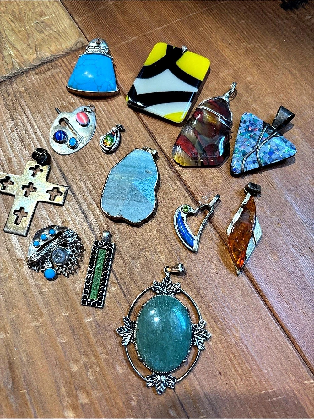 Assorted pendents